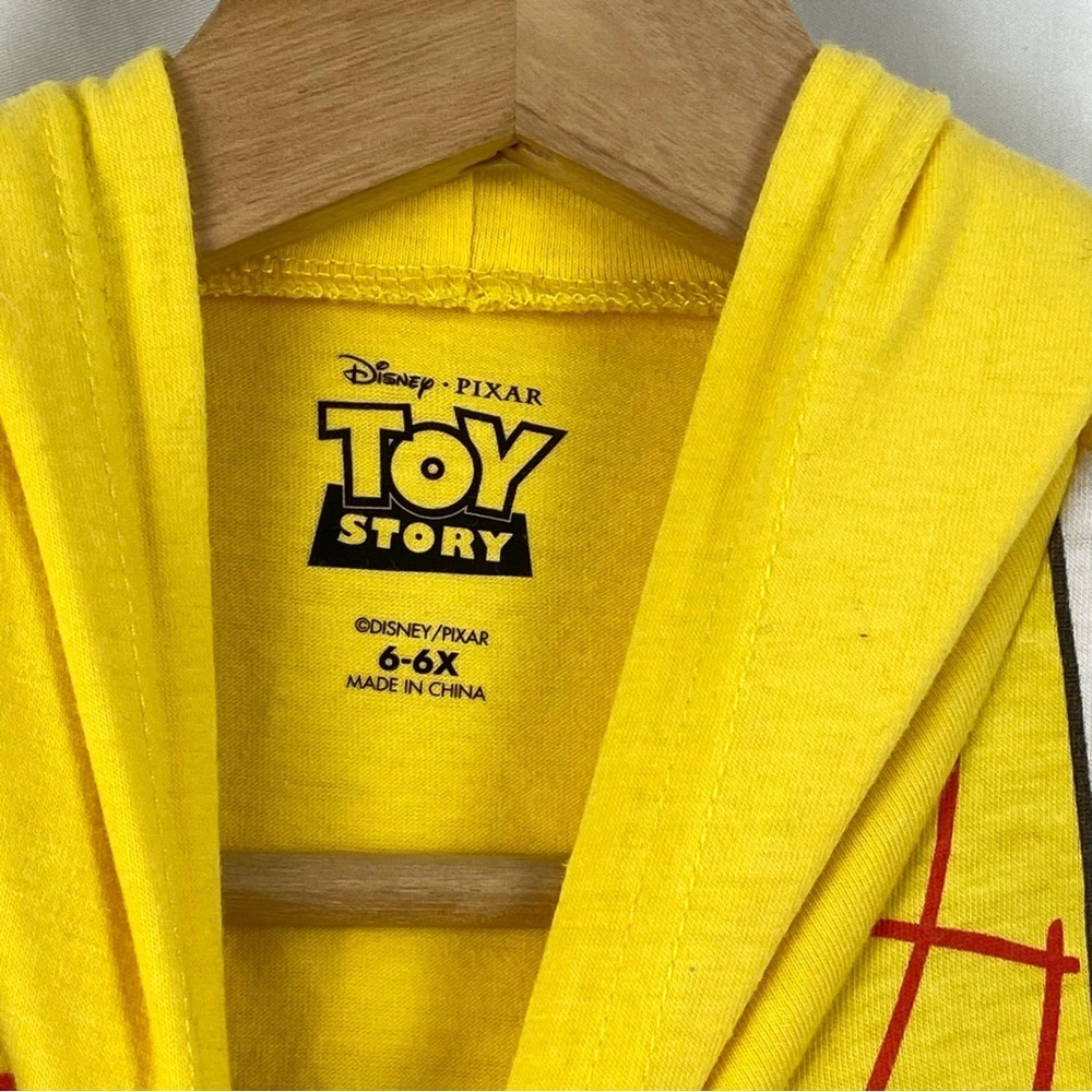 Disney Pixar Toy Story 6/6X Girl Yellow and Blue Sheriff Dress Costume - Picture 9 of 16